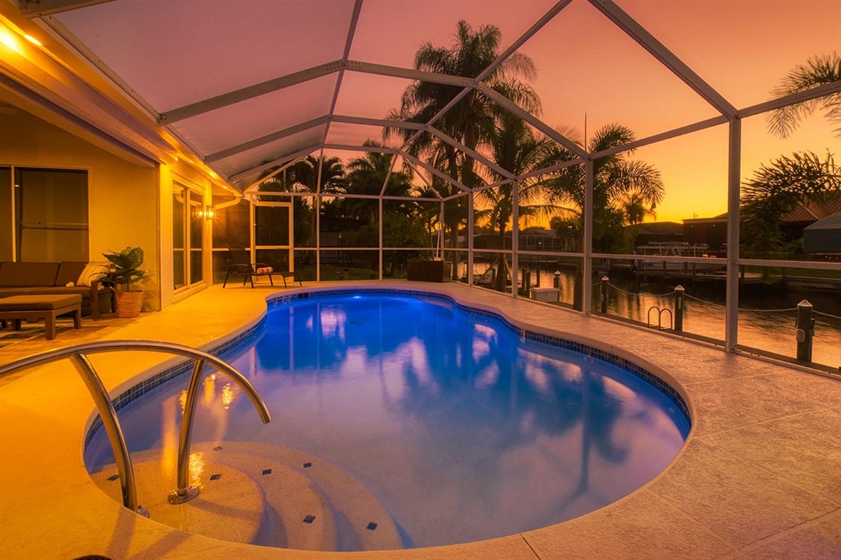 Ferienhaus in Cape Coral, Florida, zu vermieten, verwaltet von Vacation Rentals Cape Coral