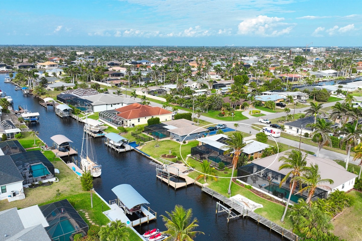 Vacation home in Cape Coral, FL, available for rent, managed by Vacation Rentals Cape Coral