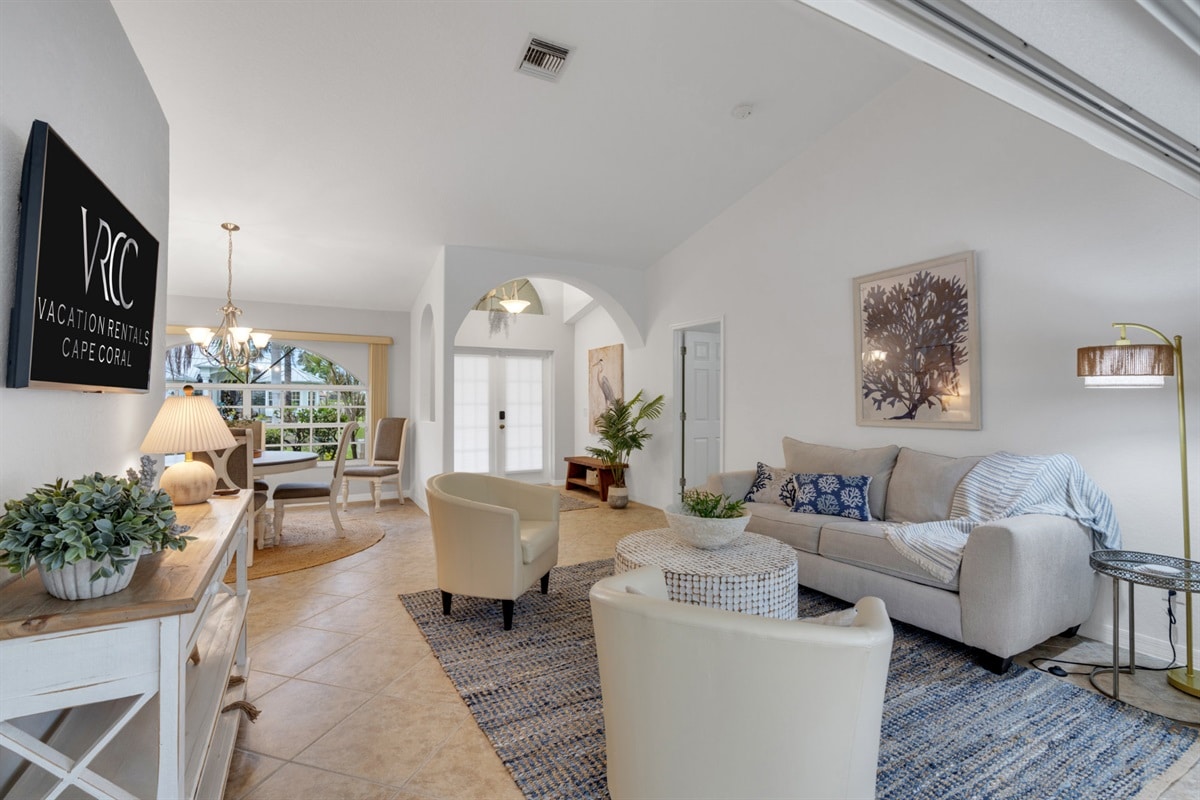 Ferienhaus in Cape Coral, Florida, zu vermieten, verwaltet von Vacation Rentals Cape Coral