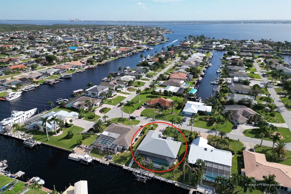 Ferienhaus in Cape Coral, Florida, zu vermieten, verwaltet von Vacation Rentals Cape Coral