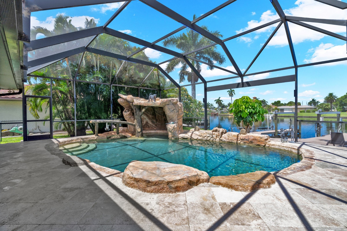 Ferienhaus in Cape Coral, Florida, zu vermieten, verwaltet von Vacation Rentals Cape Coral
