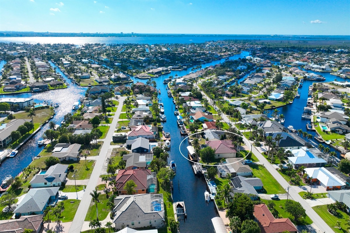 Vacation home in Cape Coral, FL, available for rent, managed by Vacation Rentals Cape Coral