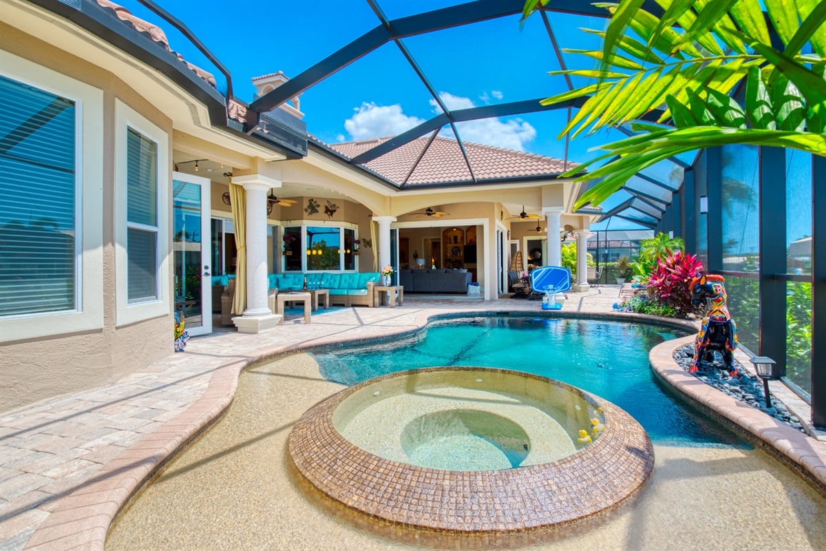 Ferienhaus in Cape Coral, Florida, zu vermieten, verwaltet von Vacation Rentals Cape Coral