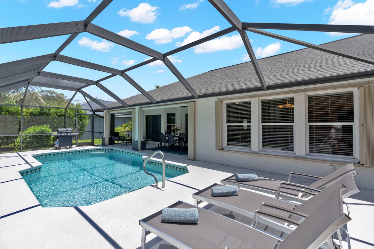 Ferienhaus in Cape Coral, Florida, zu vermieten, verwaltet von Vacation Rentals Cape Coral