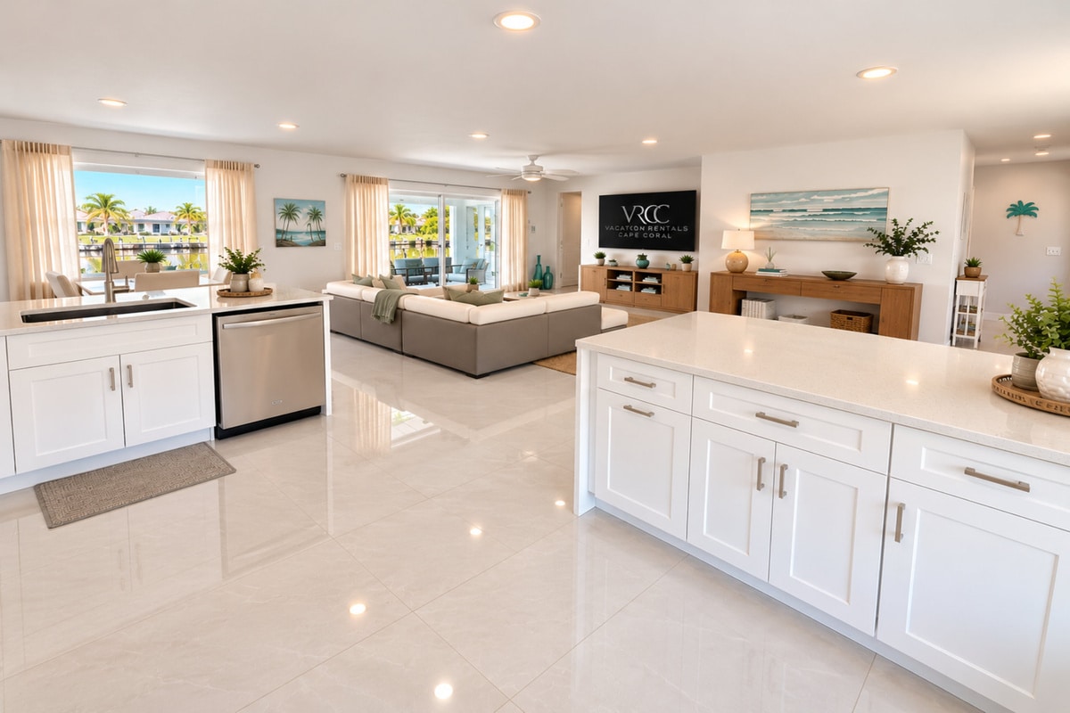 Vacation home in Cape Coral, FL, available for rent, managed by Vacation Rentals Cape Coral