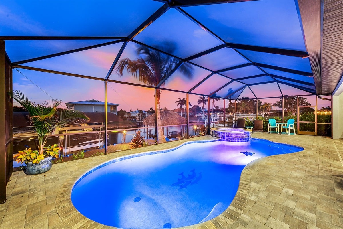 Vacation home in Cape Coral, FL, available for rent, managed by Vacation Rentals Cape Coral