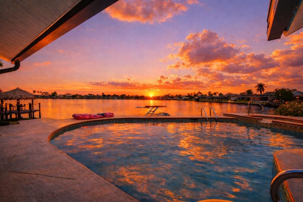 Ferienhaus in Cape Coral, Florida, zu vermieten, verwaltet von Vacation Rentals Cape Coral