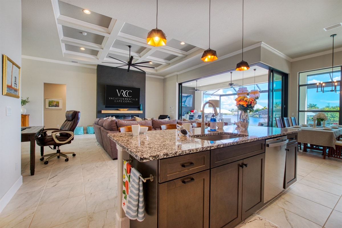 Vacation home in Cape Coral, FL, available for rent, managed by Vacation Rentals Cape Coral