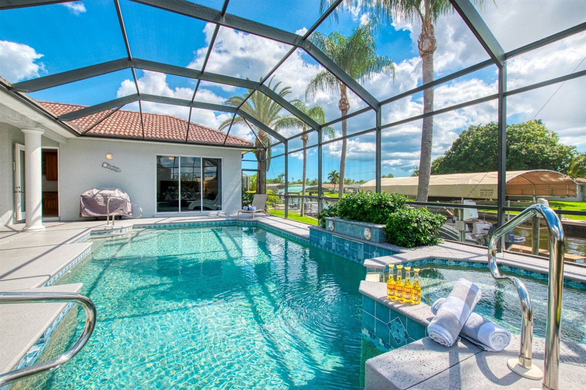 Ferienhaus in Cape Coral, Florida, zu vermieten, verwaltet von Vacation Rentals Cape Coral