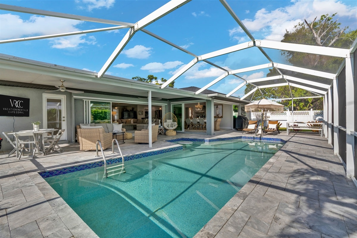 Vacation home in Cape Coral, FL, available for rent, managed by Vacation Rentals Cape Coral