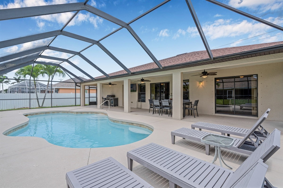 Ferienhaus in Cape Coral, Florida, zu vermieten, verwaltet von Vacation Rentals Cape Coral