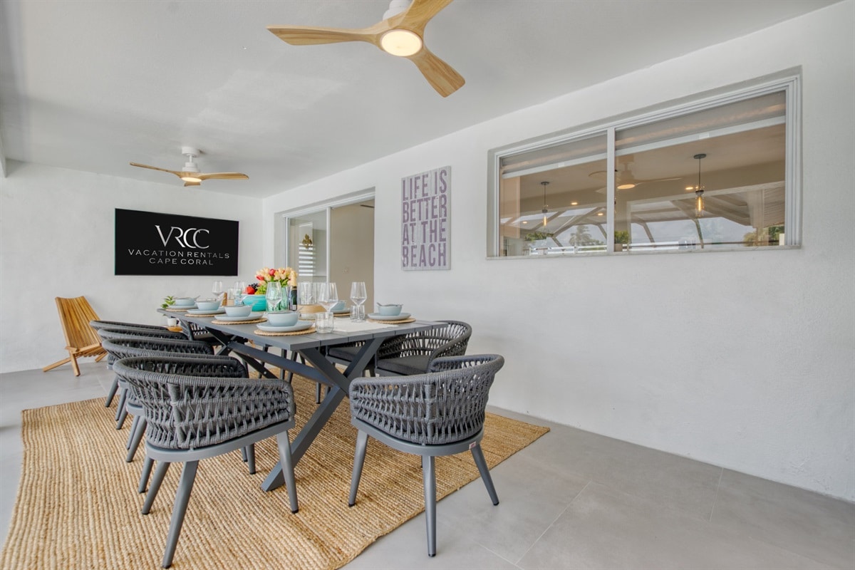 Vacation home in Cape Coral, FL, available for rent, managed by Vacation Rentals Cape Coral