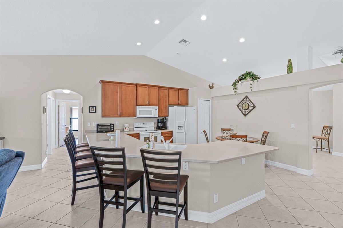 Ferienhaus in Cape Coral, Florida, zu vermieten, verwaltet von Vacation Rentals Cape Coral