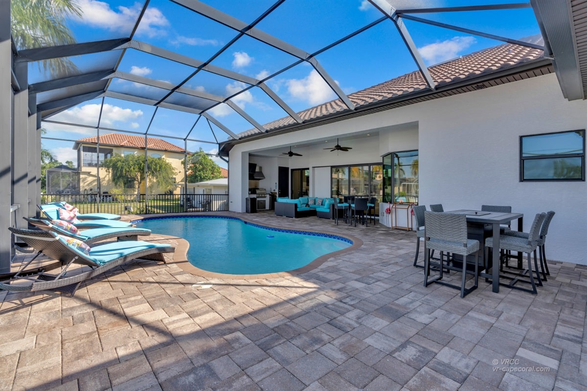 Vacation home in Cape Coral, FL, available for rent, managed by Vacation Rentals Cape Coral