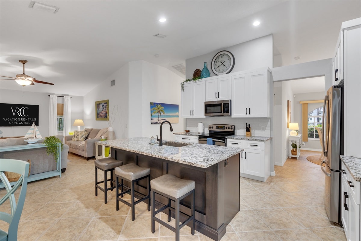 Ferienhaus in Cape Coral, Florida, zu vermieten, verwaltet von Vacation Rentals Cape Coral