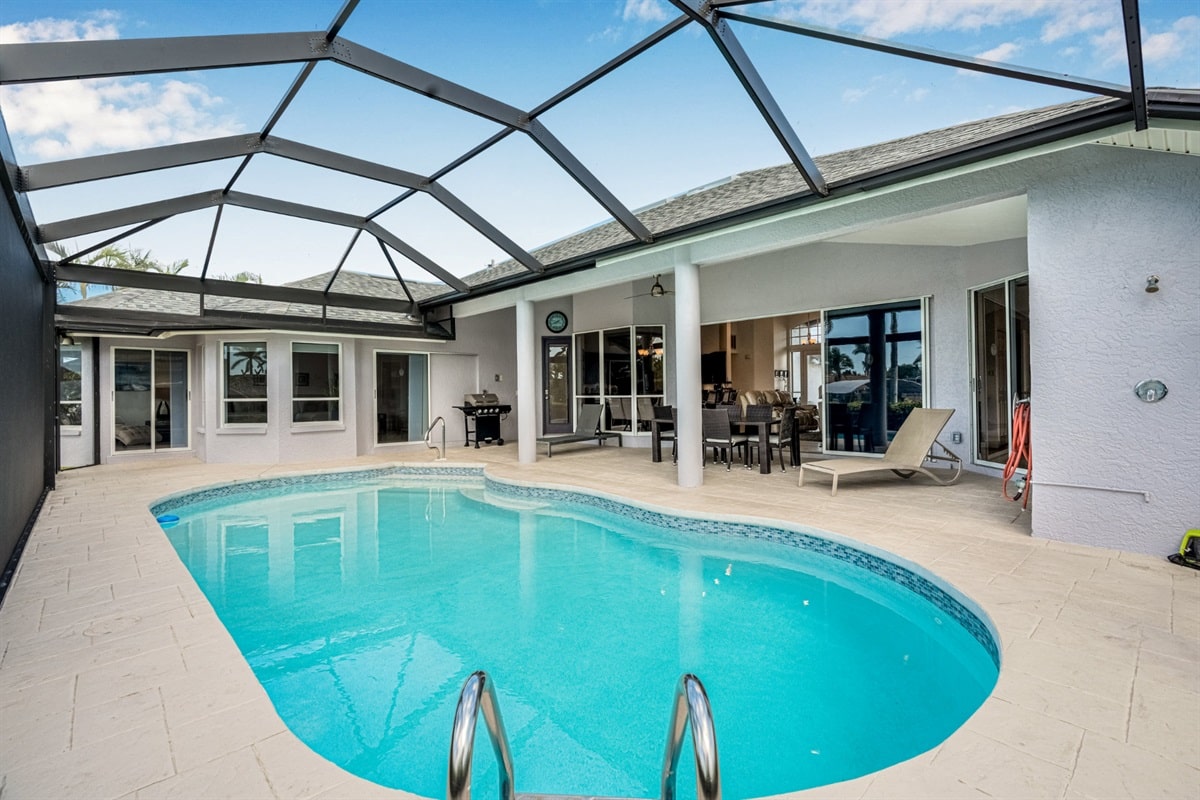 Vacation home in Cape Coral, FL, available for rent, managed by Vacation Rentals Cape Coral