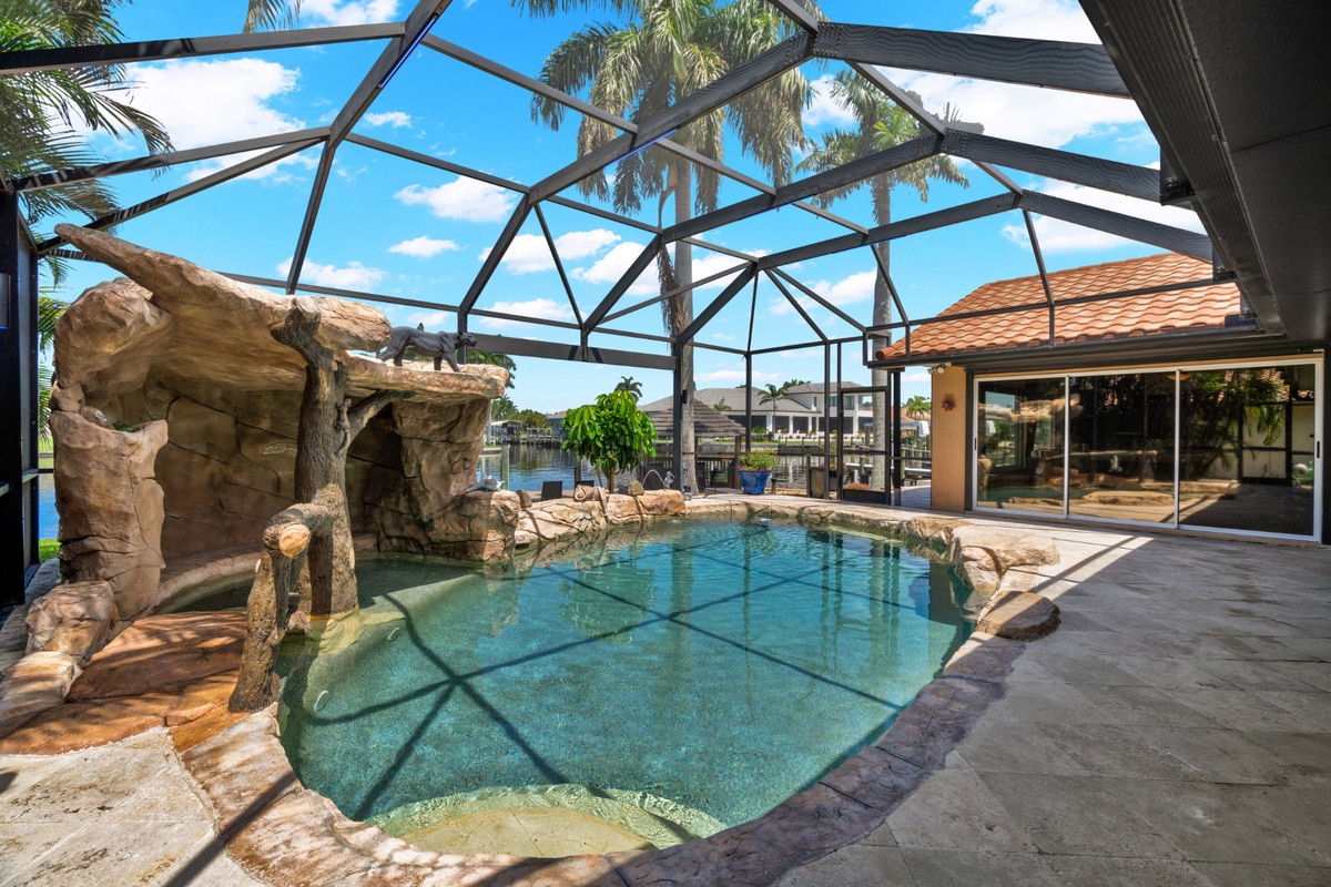 Ferienhaus in Cape Coral, Florida, zu vermieten, verwaltet von Vacation Rentals Cape Coral