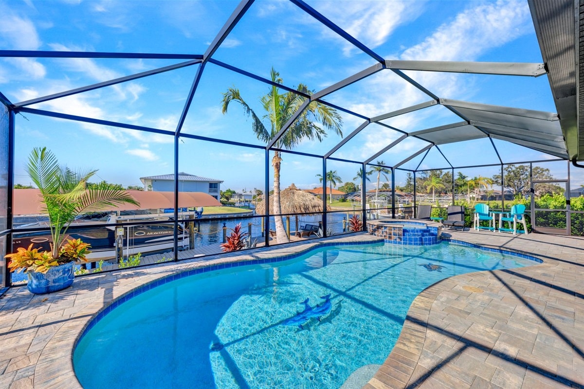 Vacation home in Cape Coral, FL, available for rent, managed by Vacation Rentals Cape Coral