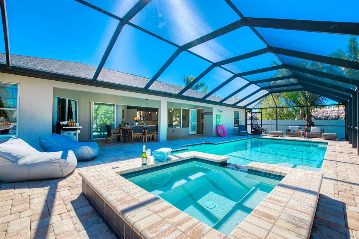 Ferienhaus in Cape Coral, Florida, zu vermieten, verwaltet von Vacation Rentals Cape Coral