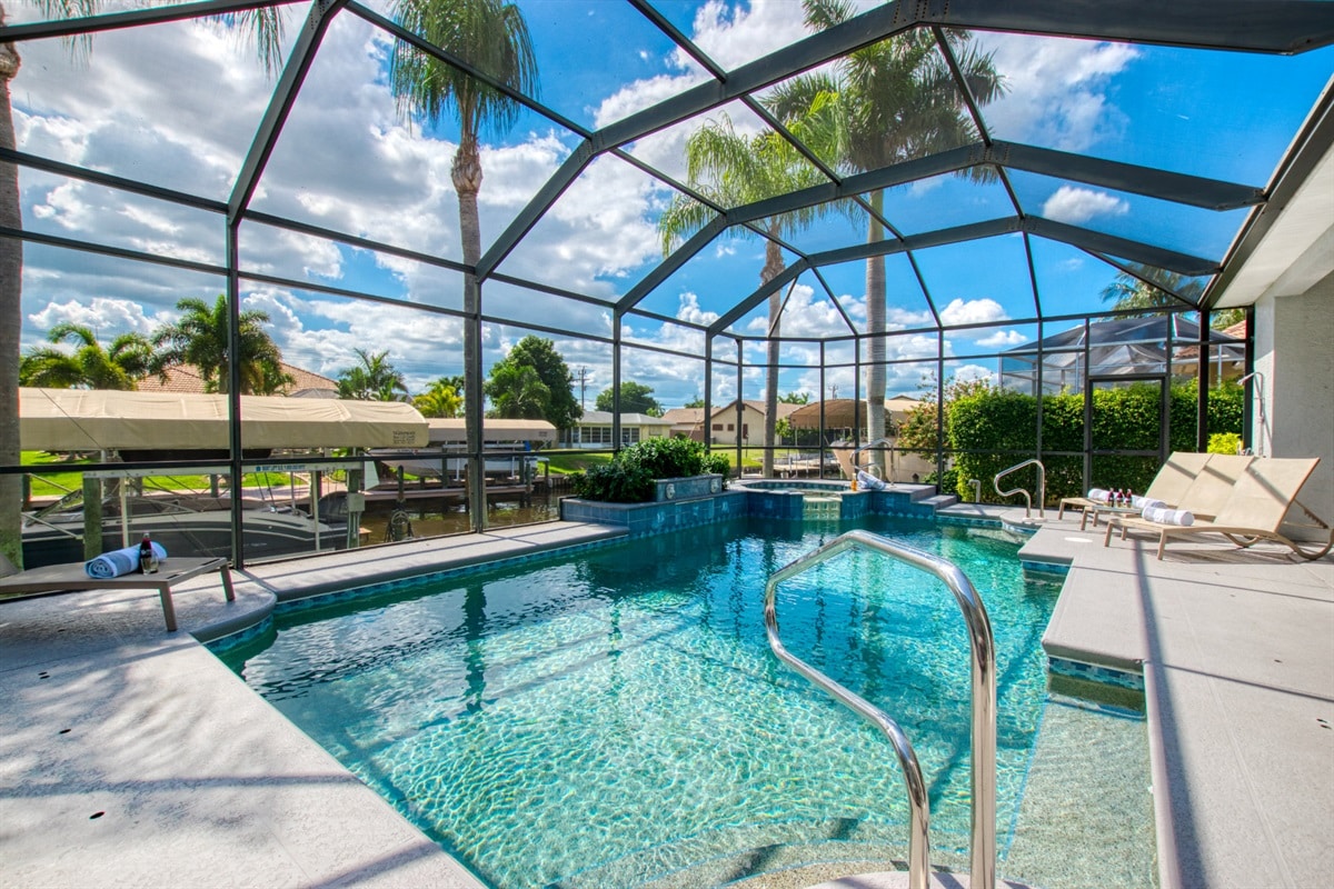 Ferienhaus in Cape Coral, Florida, zu vermieten, verwaltet von Vacation Rentals Cape Coral