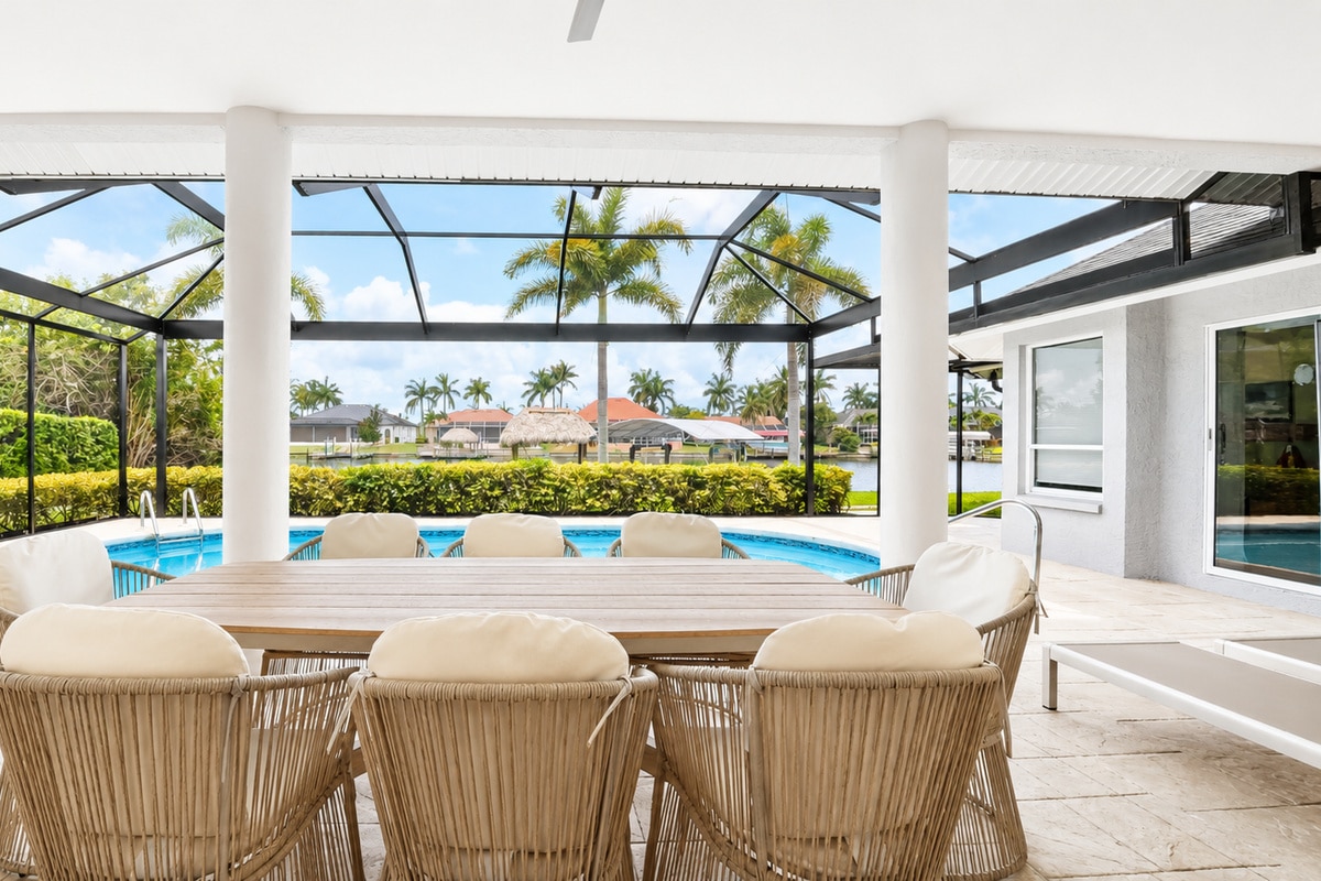 Vacation home in Cape Coral, FL, available for rent, managed by Vacation Rentals Cape Coral