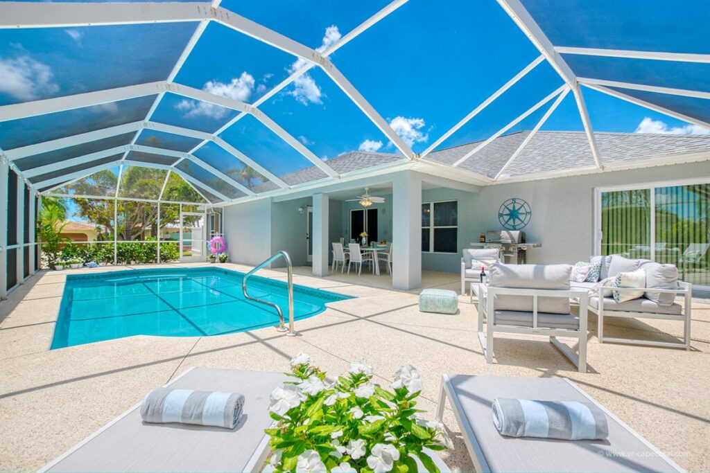 Ferienhaus in Cape Coral, Florida, zu vermieten, verwaltet von Vacation Rentals Cape Coral