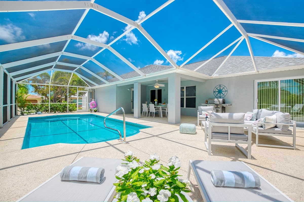 Ferienhaus in Cape Coral, Florida, zu vermieten, verwaltet von Vacation Rentals Cape Coral