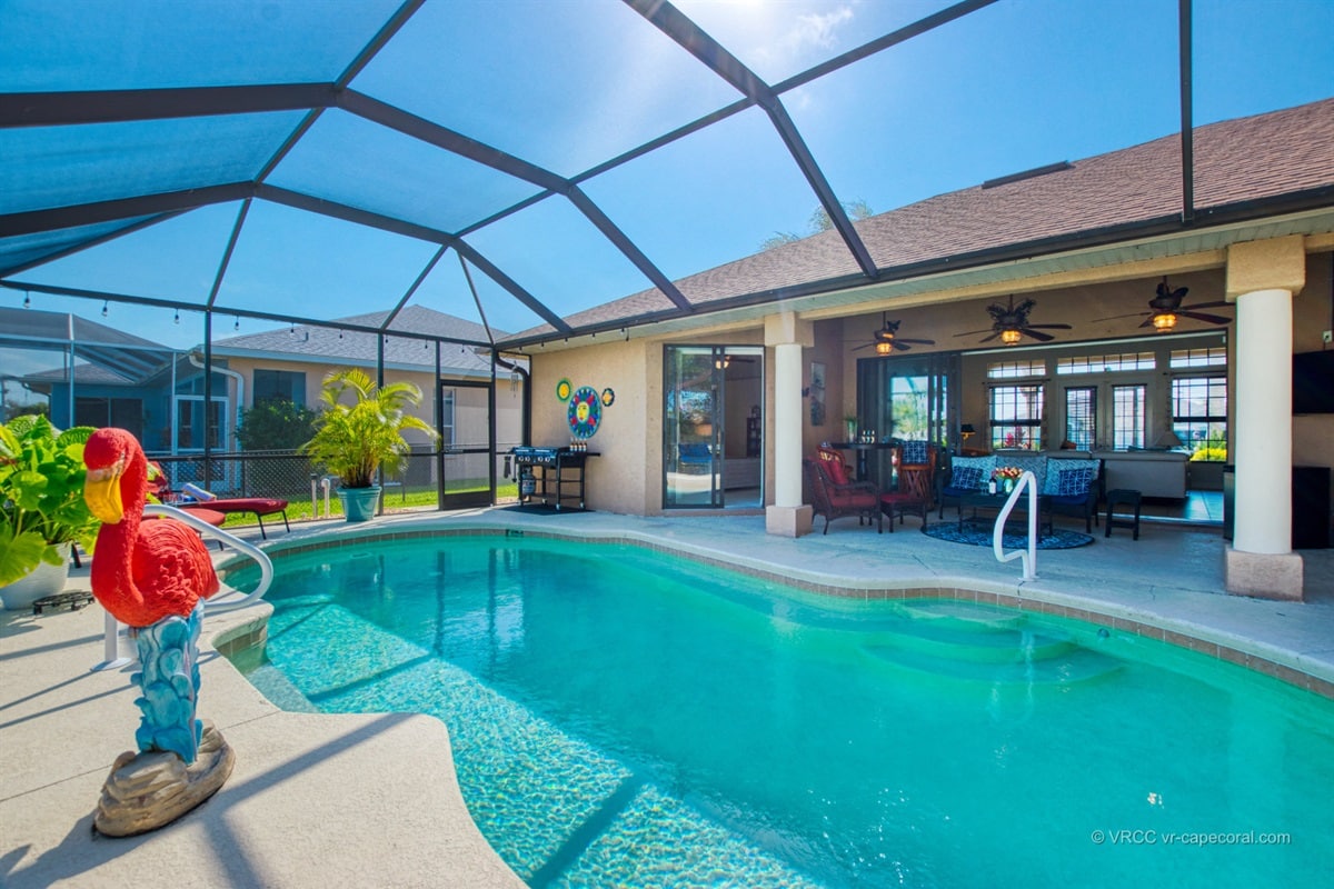 Ferienhaus in Cape Coral, Florida, zu vermieten, verwaltet von Vacation Rentals Cape Coral