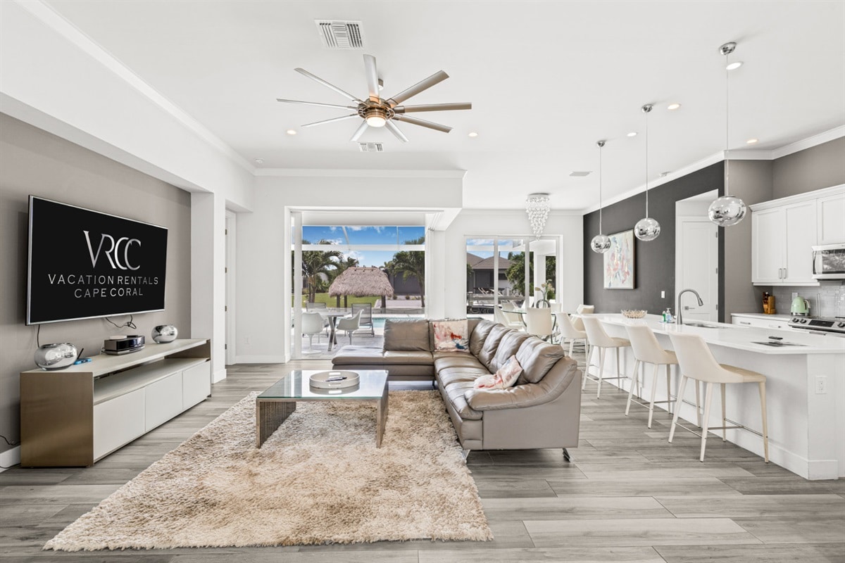 Ferienhaus in Cape Coral, Florida, zu vermieten, verwaltet von Vacation Rentals Cape Coral