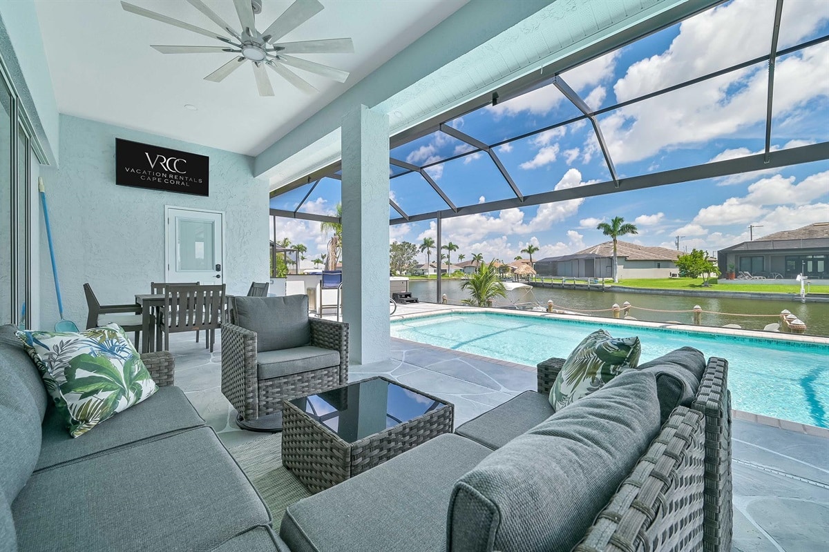 Vacation home in Cape Coral, FL, available for rent, managed by Vacation Rentals Cape Coral