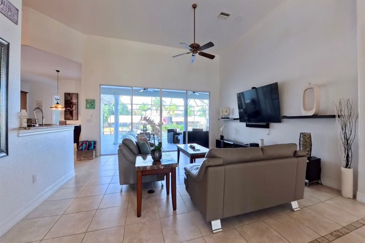 Ferienhaus in Cape Coral, Florida, zu vermieten, verwaltet von Vacation Rentals Cape Coral