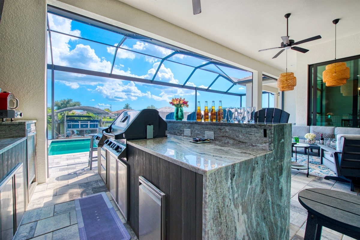 Vacation home in Cape Coral, FL, available for rent, managed by Vacation Rentals Cape Coral