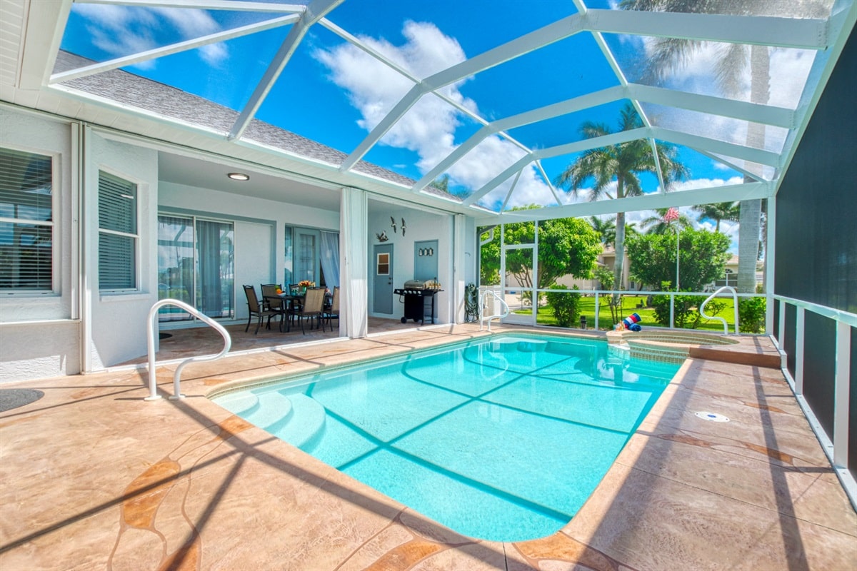 Ferienhaus in Cape Coral, Florida, zu vermieten, verwaltet von Vacation Rentals Cape Coral