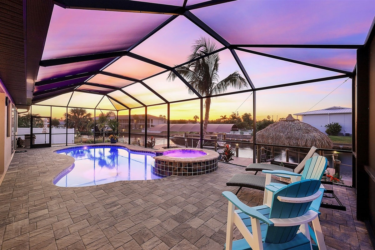 Vacation home in Cape Coral, FL, available for rent, managed by Vacation Rentals Cape Coral