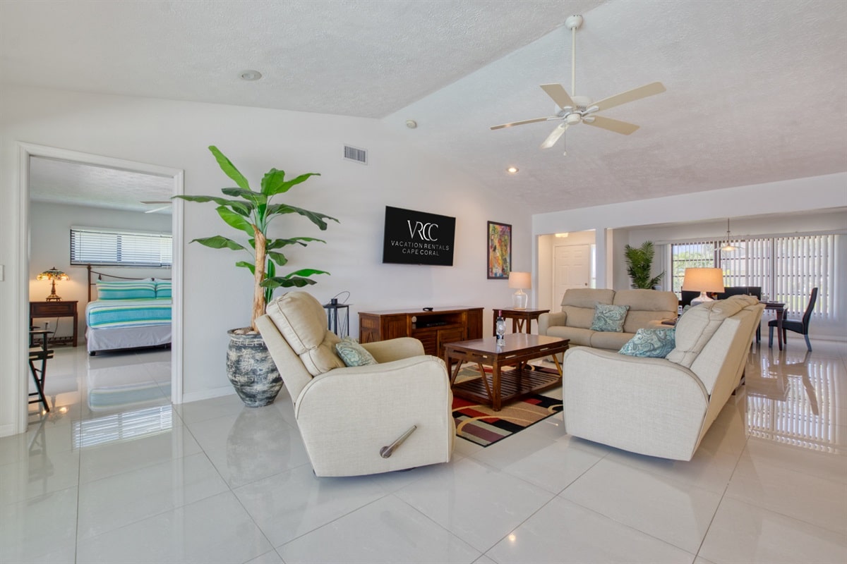 Vacation home in Cape Coral, FL, available for rent, managed by Vacation Rentals Cape Coral