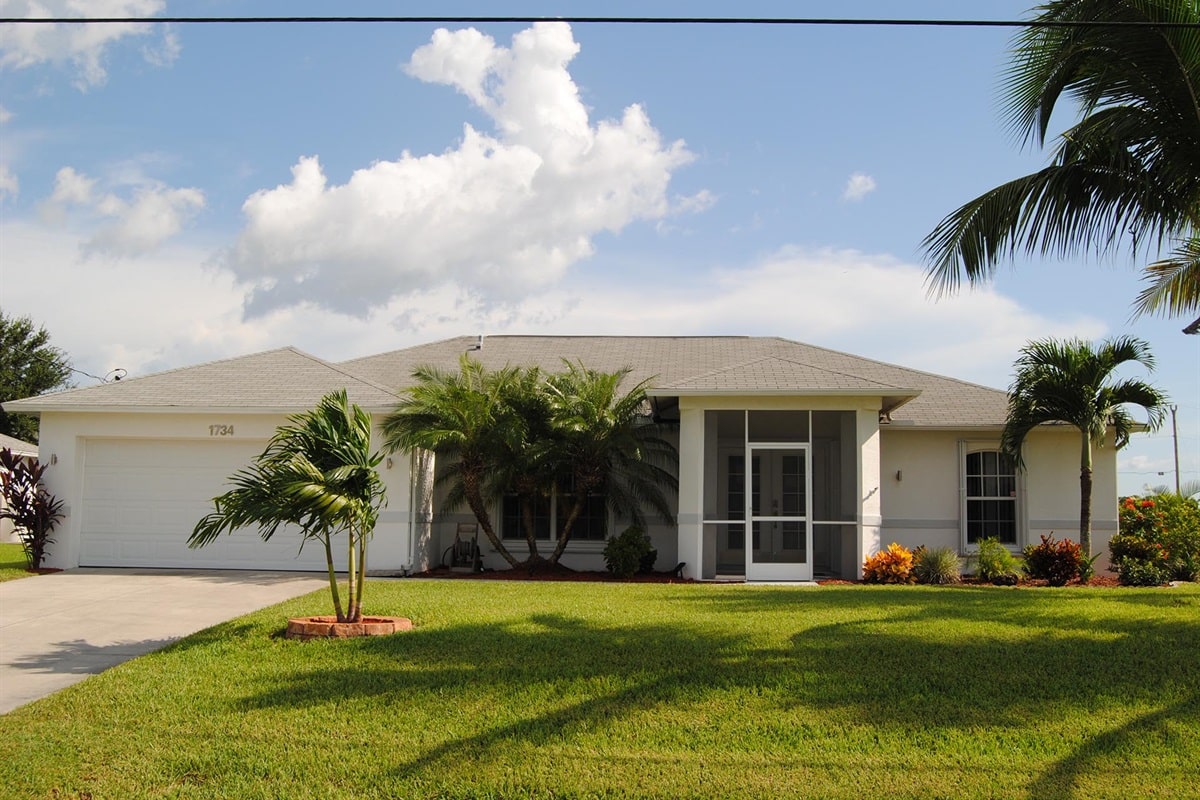 Vacation home in Cape Coral, FL, available for rent, managed by Vacation Rentals Cape Coral