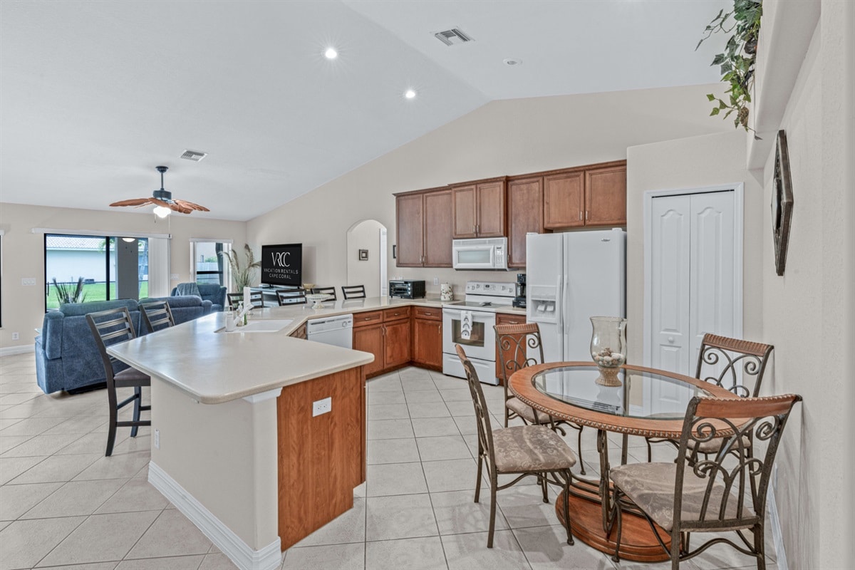 Ferienhaus in Cape Coral, Florida, zu vermieten, verwaltet von Vacation Rentals Cape Coral