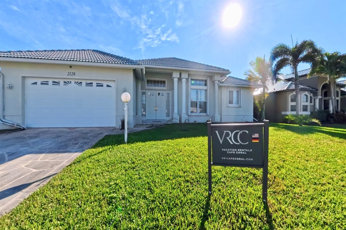 Vacation home in Cape Coral, FL, available for rent, managed by Vacation Rentals Cape Coral