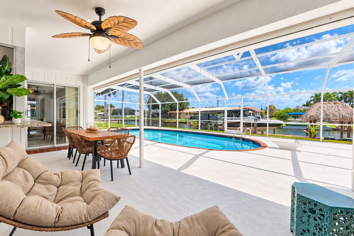 Vacation home in Cape Coral, FL, available for rent, managed by Vacation Rentals Cape Coral