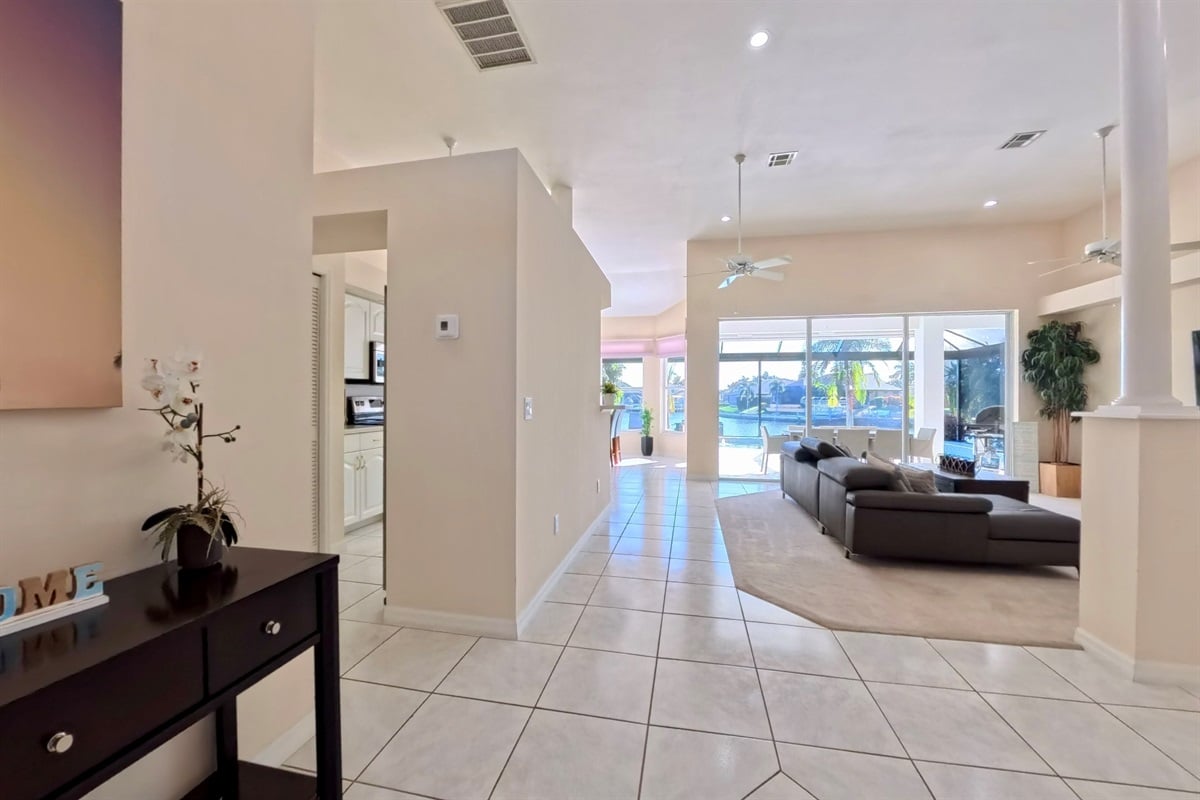 Vacation home in Cape Coral, FL, available for rent, managed by Vacation Rentals Cape Coral