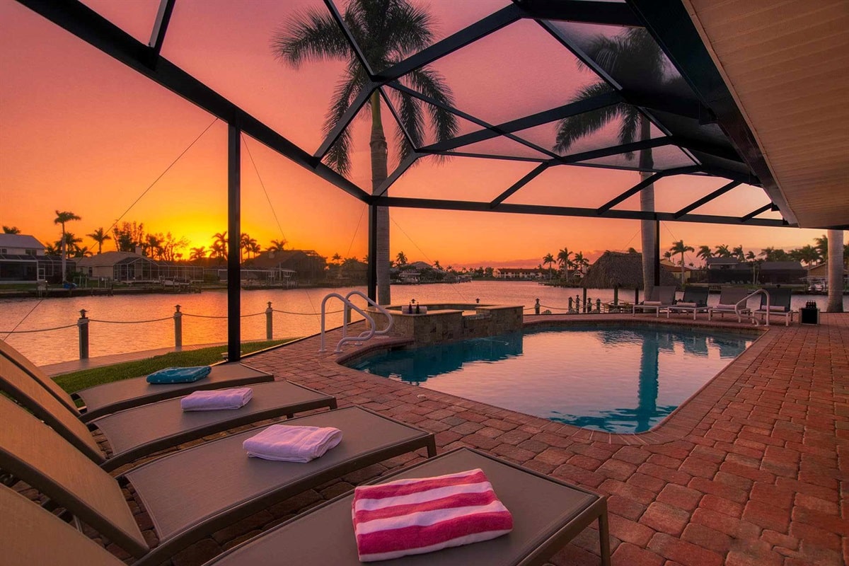 Vacation home in Cape Coral, FL, available for rent, managed by Vacation Rentals Cape Coral