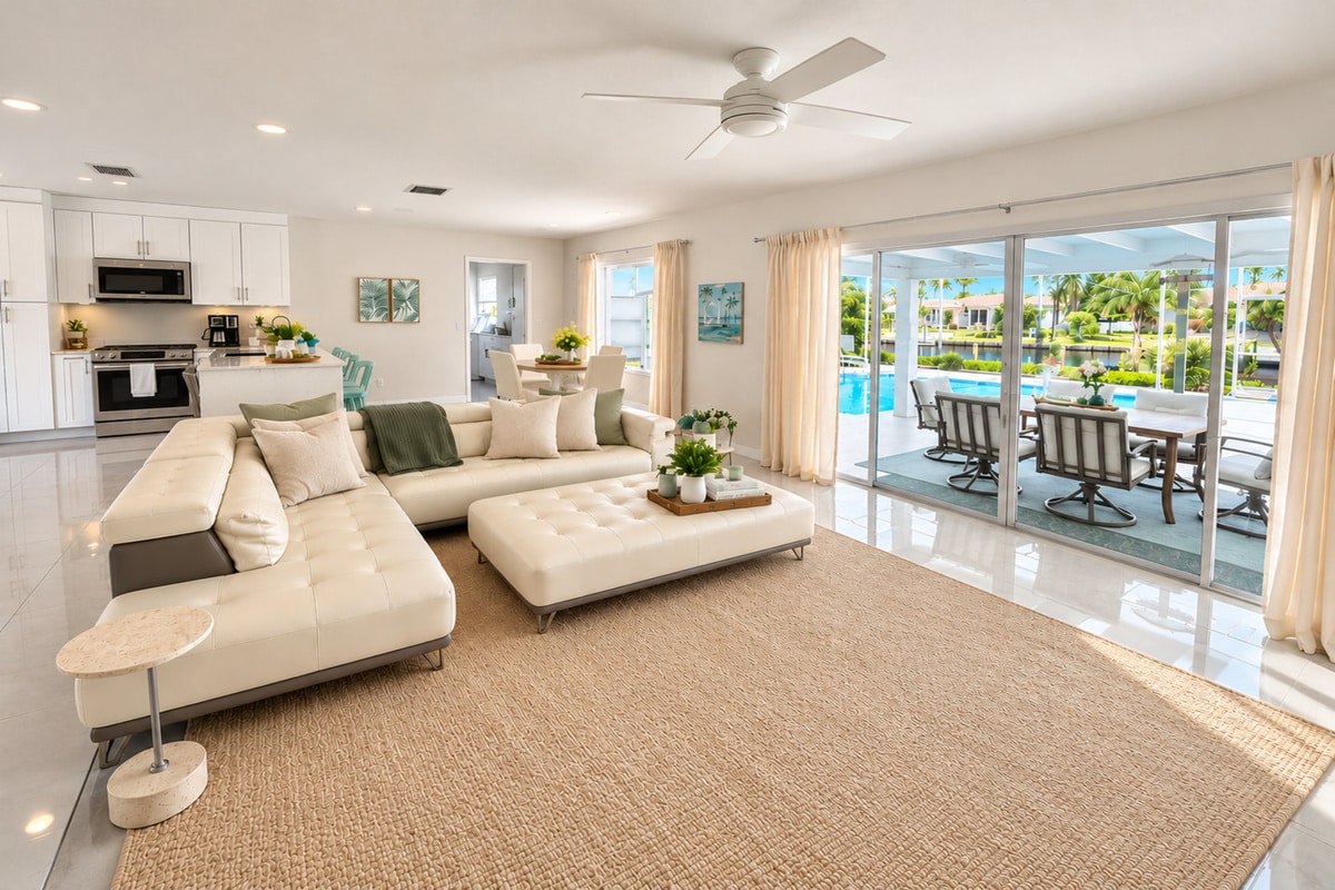 Vacation home in Cape Coral, FL, available for rent, managed by Vacation Rentals Cape Coral
