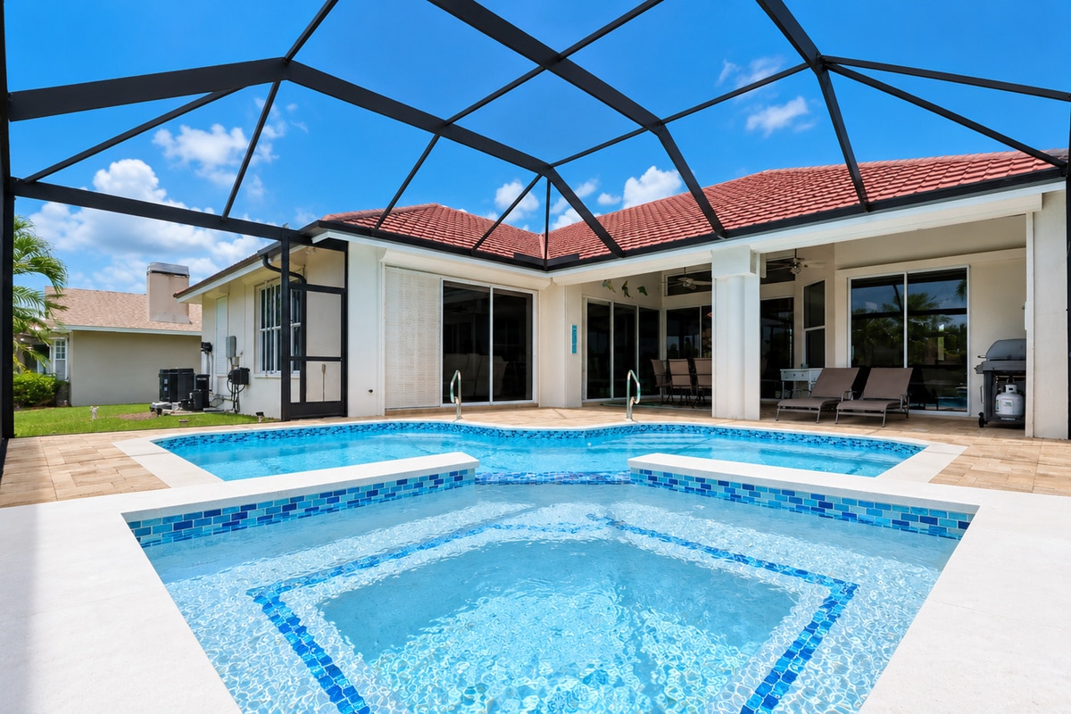 Ferienhaus in Cape Coral, Florida, zu vermieten, verwaltet von Vacation Rentals Cape Coral