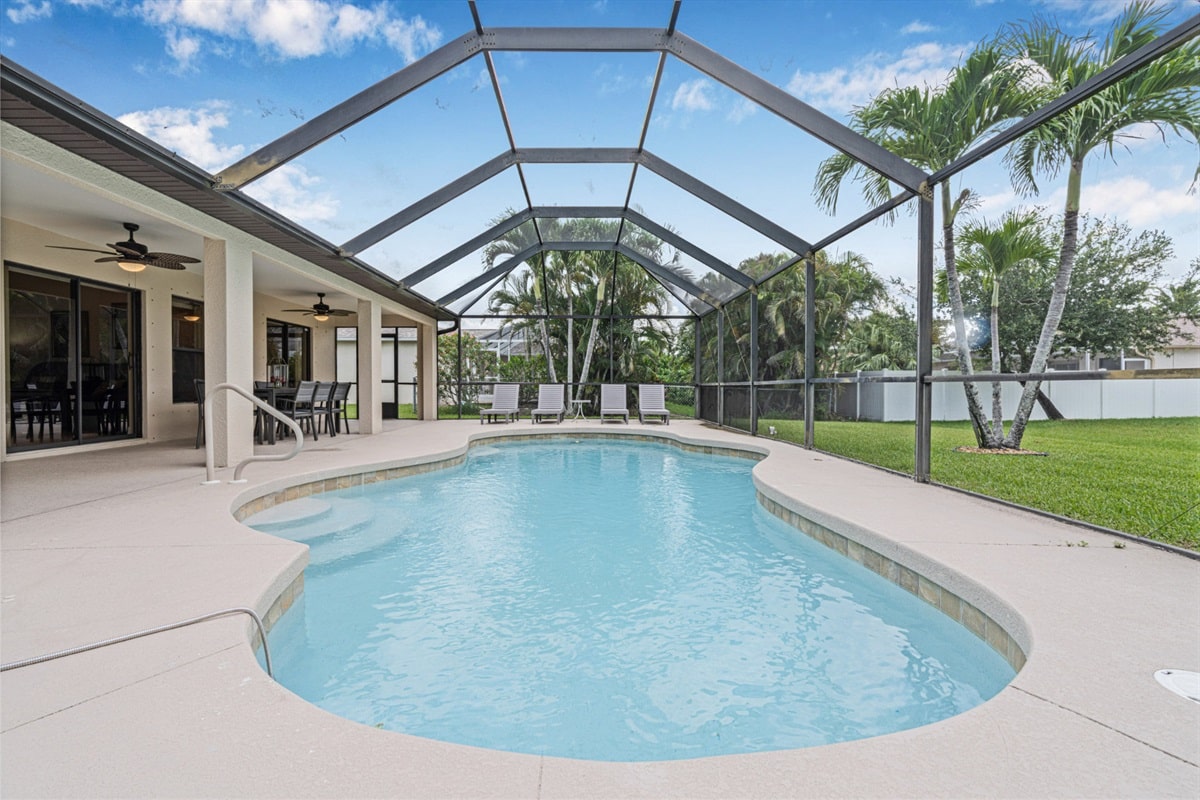 Ferienhaus in Cape Coral, Florida, zu vermieten, verwaltet von Vacation Rentals Cape Coral