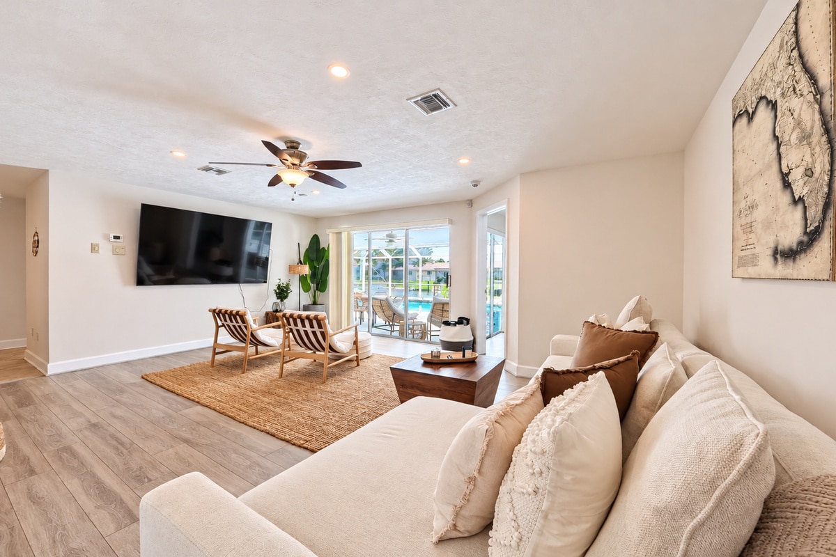 Vacation home in Cape Coral, FL, available for rent, managed by Vacation Rentals Cape Coral