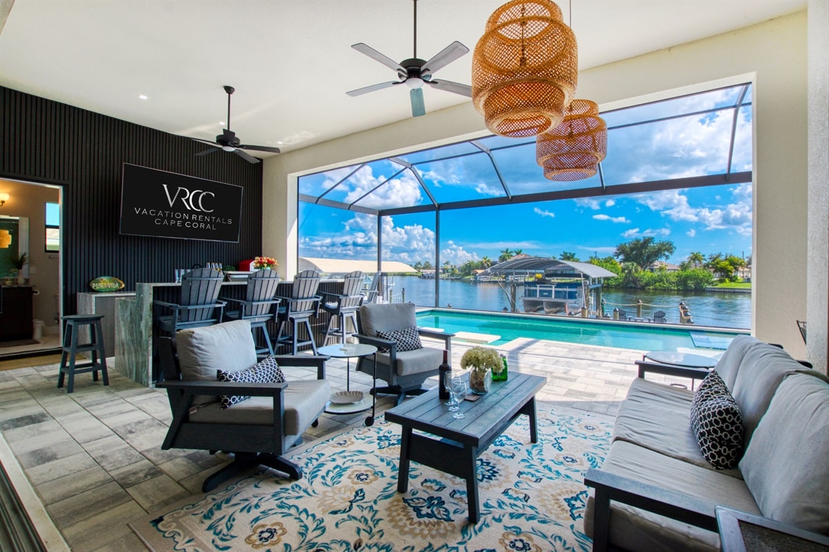 Vacation home in Cape Coral, FL, available for rent, managed by Vacation Rentals Cape Coral