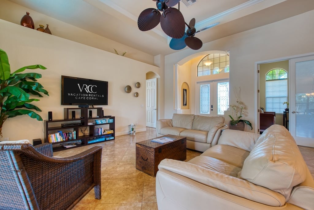 Vacation home in Cape Coral, FL, available for rent, managed by Vacation Rentals Cape Coral