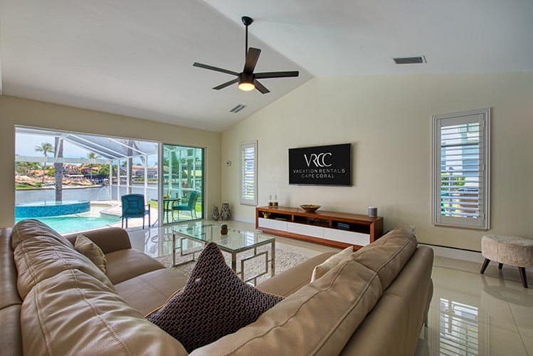 Vacation home in Cape Coral, FL, available for rent, managed by Vacation Rentals Cape Coral