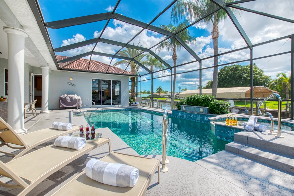 Ferienhaus in Cape Coral, Florida, zu vermieten, verwaltet von Vacation Rentals Cape Coral