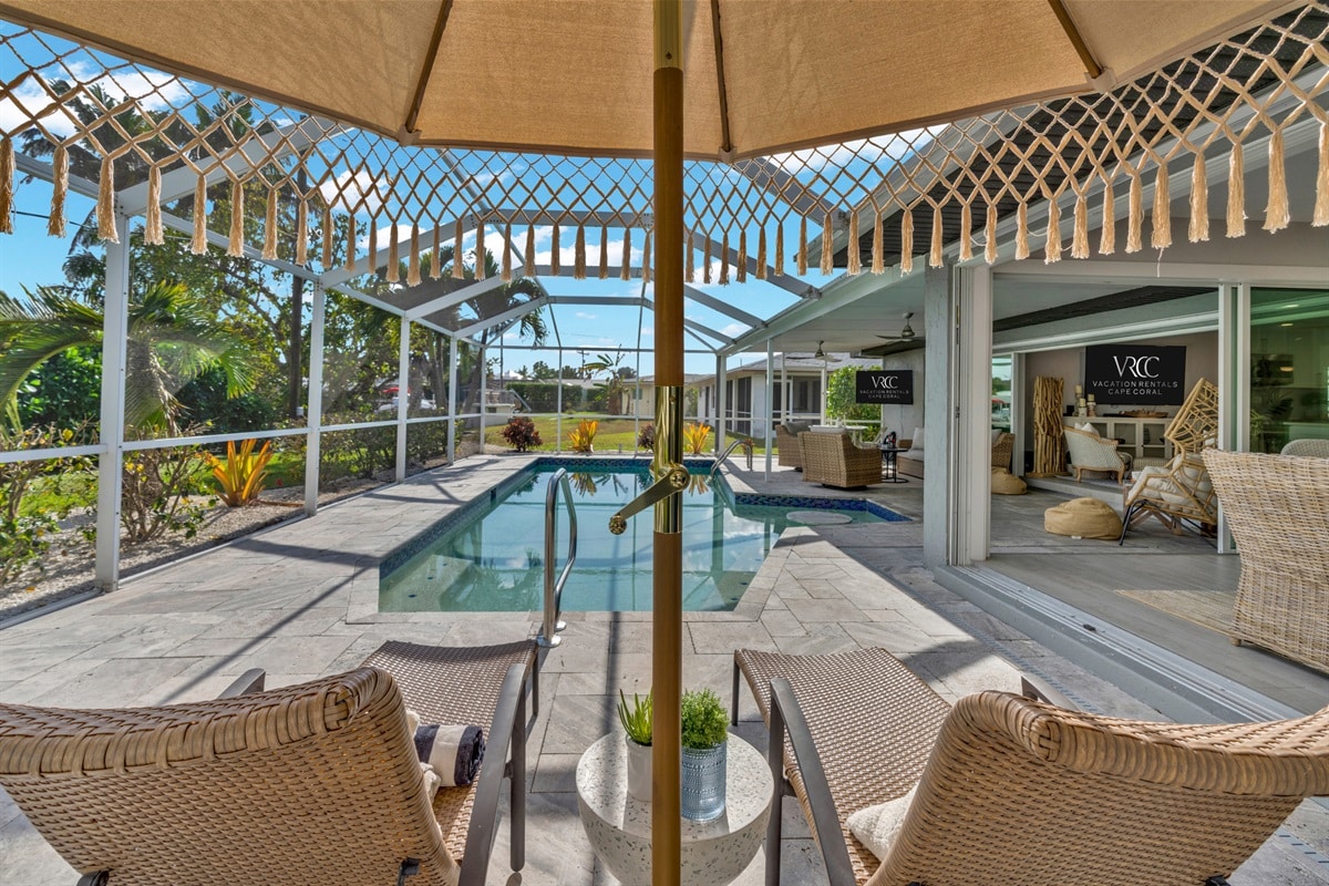 Vacation home in Cape Coral, FL, available for rent, managed by Vacation Rentals Cape Coral